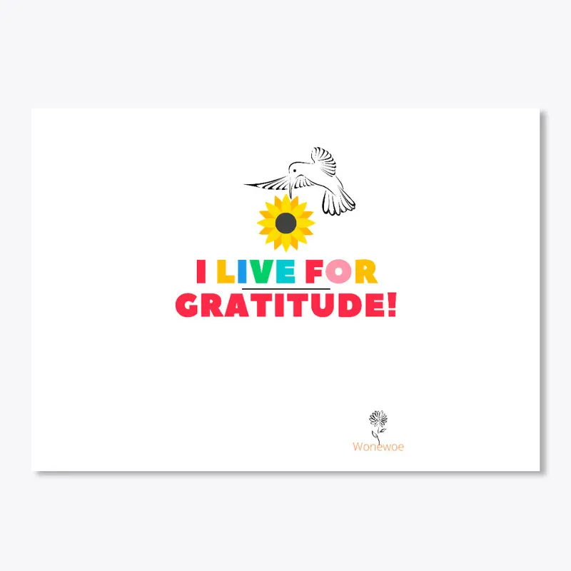 Colorful Gratitude T-shirt and more