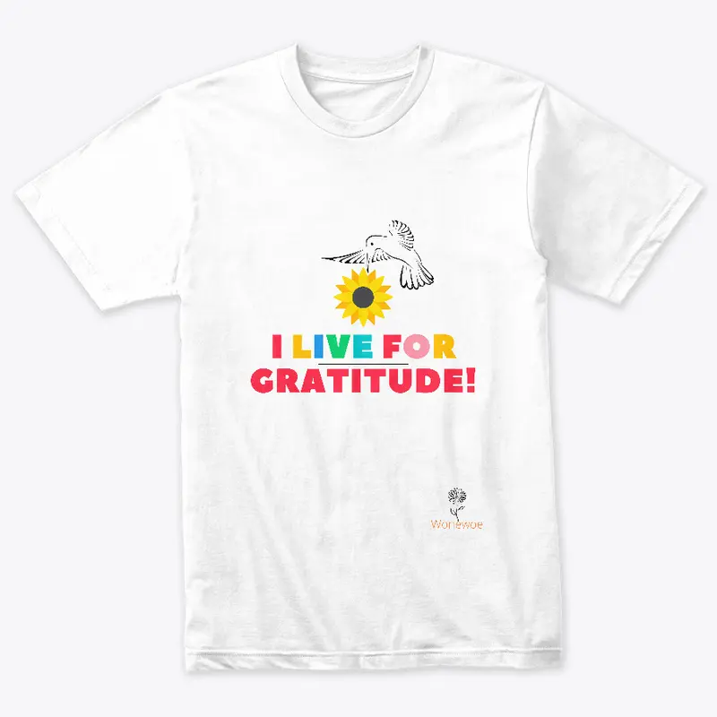 Colorful Gratitude T-shirt and more